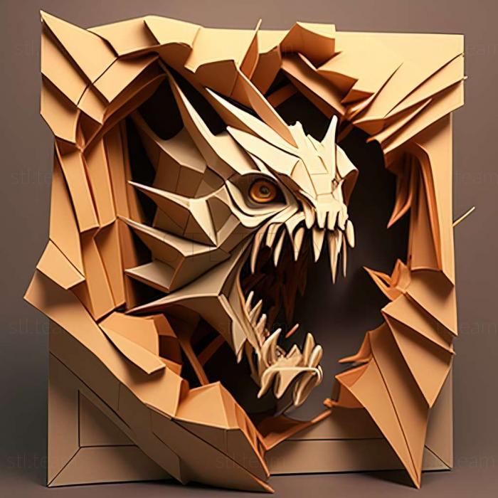3D model Paper Bea Folded Edition game (STL)